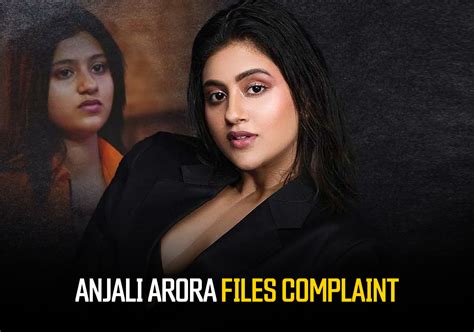 Anjali Arora Files Defamation Case In MMS Controversy,。